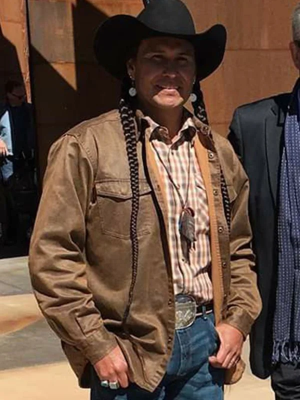 Mo Brings Plenty Yellowstone Leather Jacket