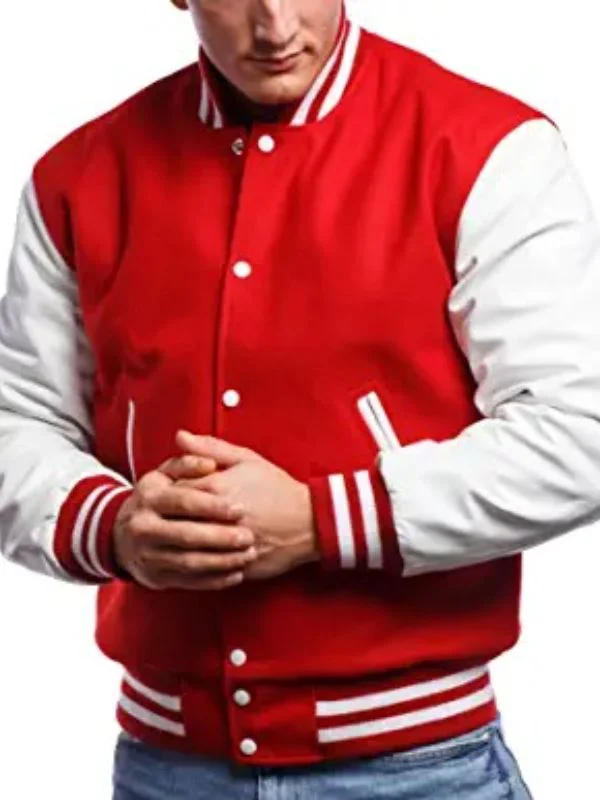 Varsity Jacket (Genuine Leather)