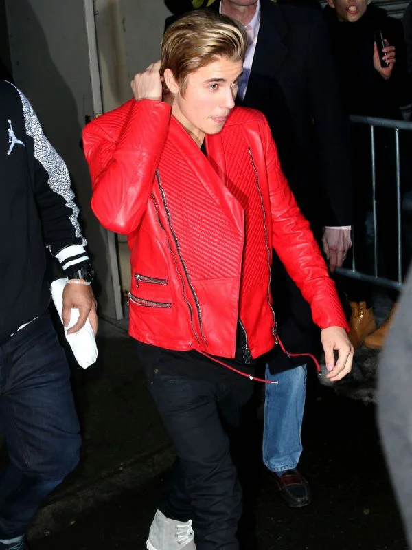Justin Bieber NYFW Jacket