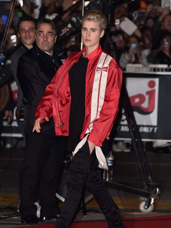 Justin Bieber nylon Jacket