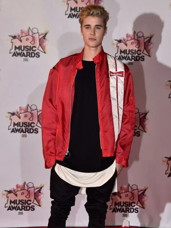 Justin Bieber nylon Jacket