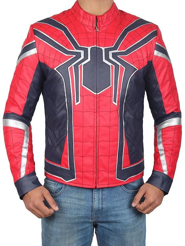 Mjacket is putting forth your uplifting outerwear taken from the most recent motion picture Avengers Infinity Wars. The unique Spiderman outfit speaks