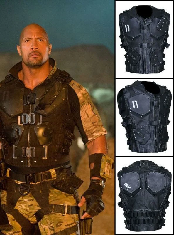 Roadblock G.I Joe Retaliation Dwayne Johnson Armor Vest