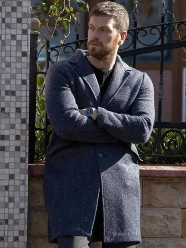 50M2 Engin Öztürk Grey WoolCoat