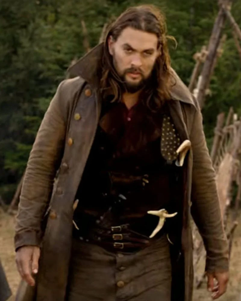 Jason Momoa Frontier Declan Harp Coat