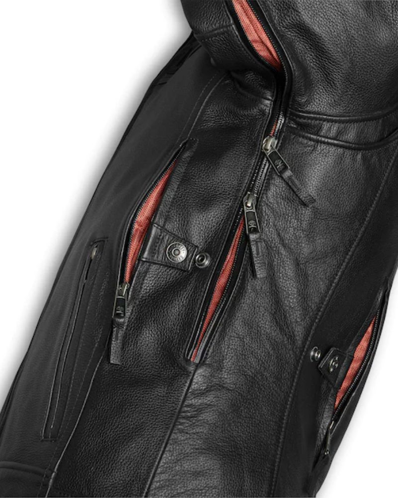H-D Triple Vent System Leather Jacket
