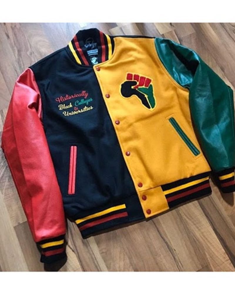 American Player Donovan Mitchell Letterman HBCU Pride Jacket