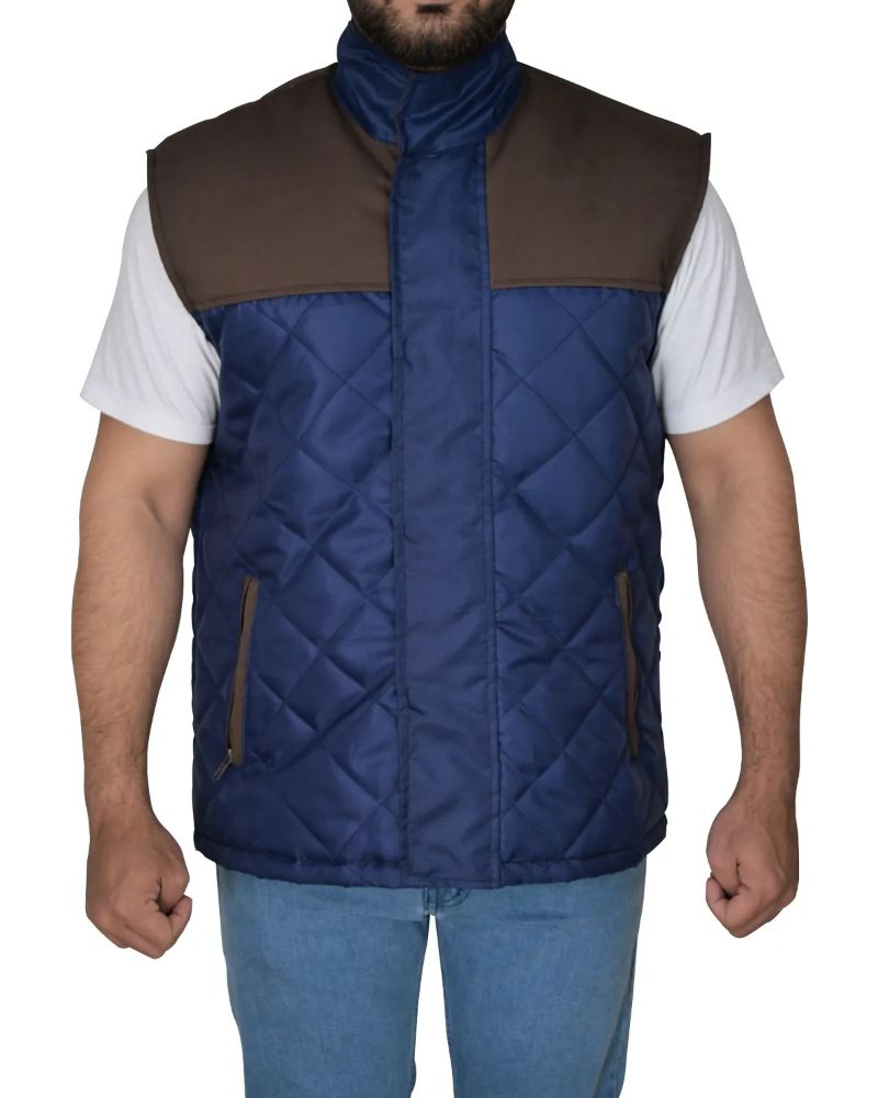 Alex Roe The 5th Wave Diamond Quilted Vest
