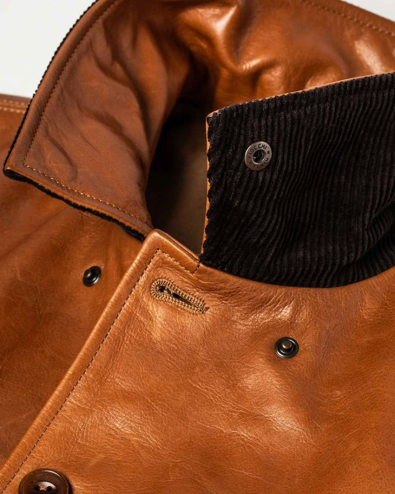 The Cuyama in Cognac Jacket color style