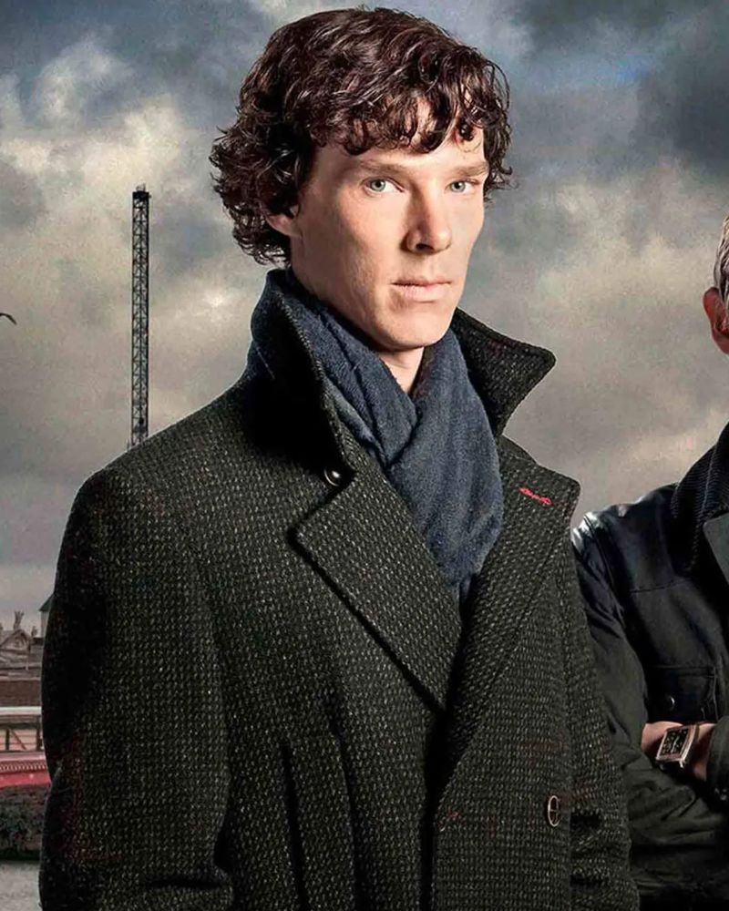Benedict Cumberbatch Sherlock Trench Coat