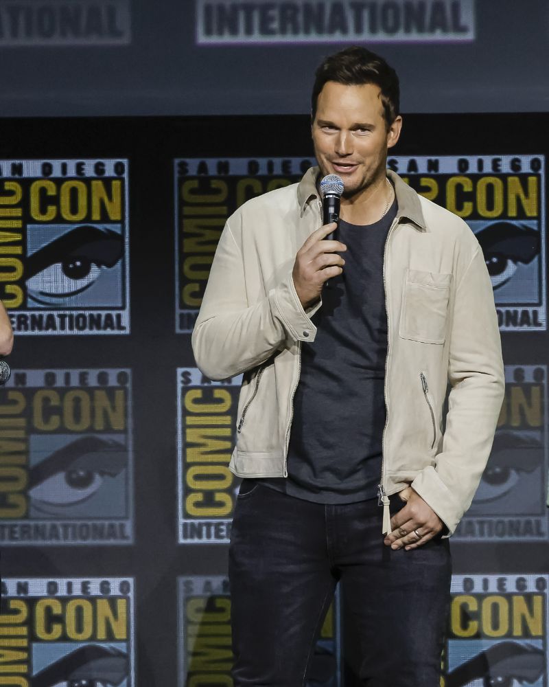 Guardians Of The Galaxy Vol 3 Chris Pratt (Peter Quill) Beige Stylish Cotton Jacket