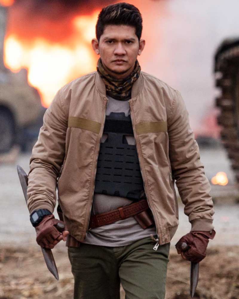 The Expend4bles Iko Uwais Bomber Cotton Jacket