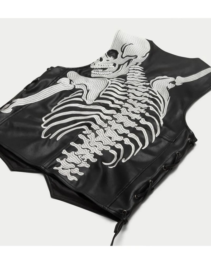 NYC R.O.D God Speed  Skeleton  Vest