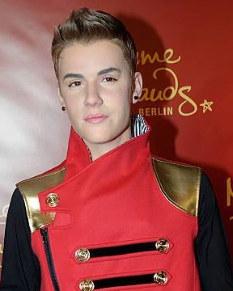 Iconic Justin Baber  red vest