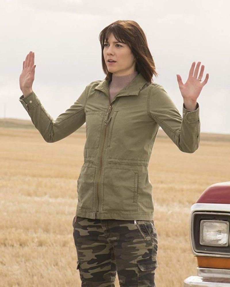 Nikki Swango Fargo Mary Elizabeth Green Jacket