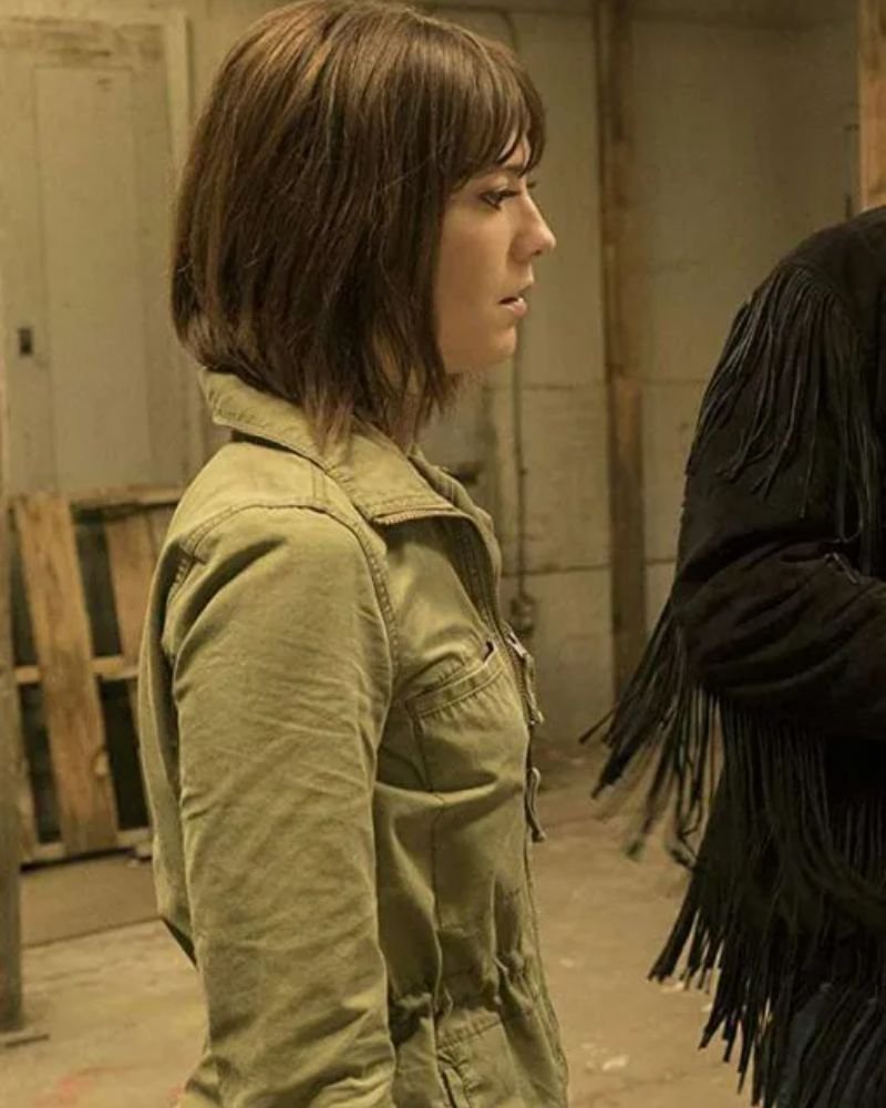 Nikki Swango Fargo Mary Elizabeth Green Jacket