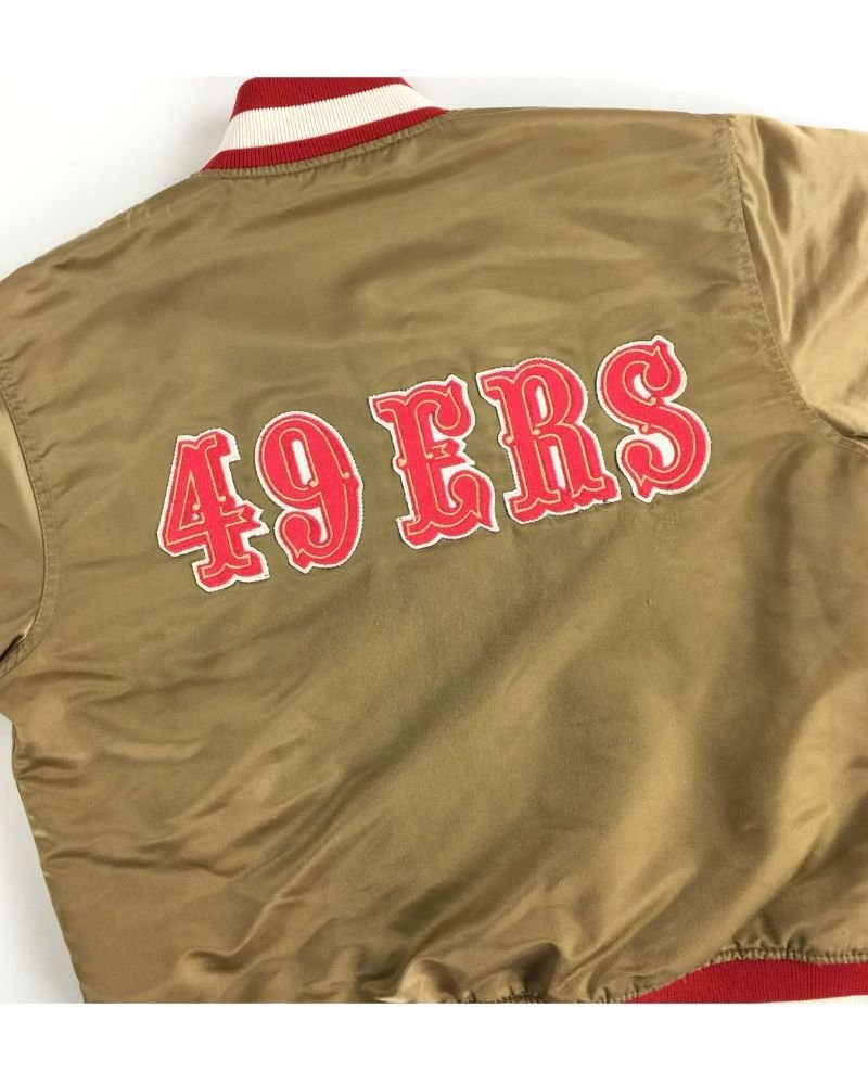 San Francisco 49ers Satin Bomber Jacket