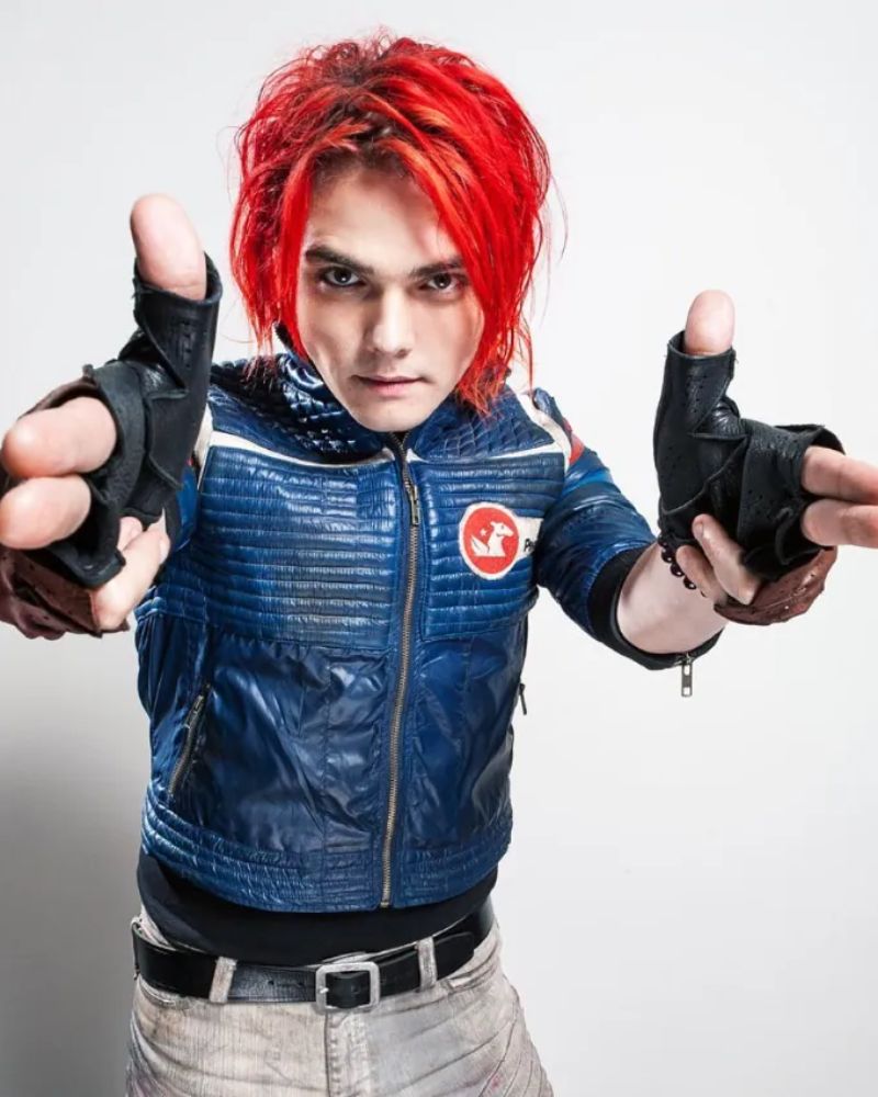 My Chemical Romance Party Poison Gerard Way Leather Jacket