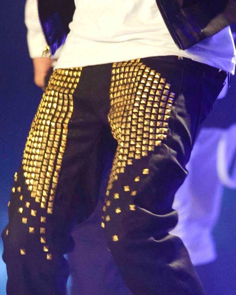 TV Show Germany’s Next Justin Bieber Leather Pant