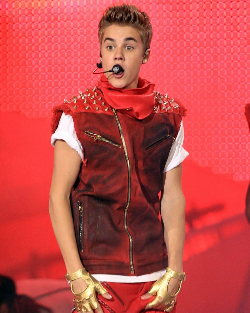 Justin Bieber MMVA Leather Jacket