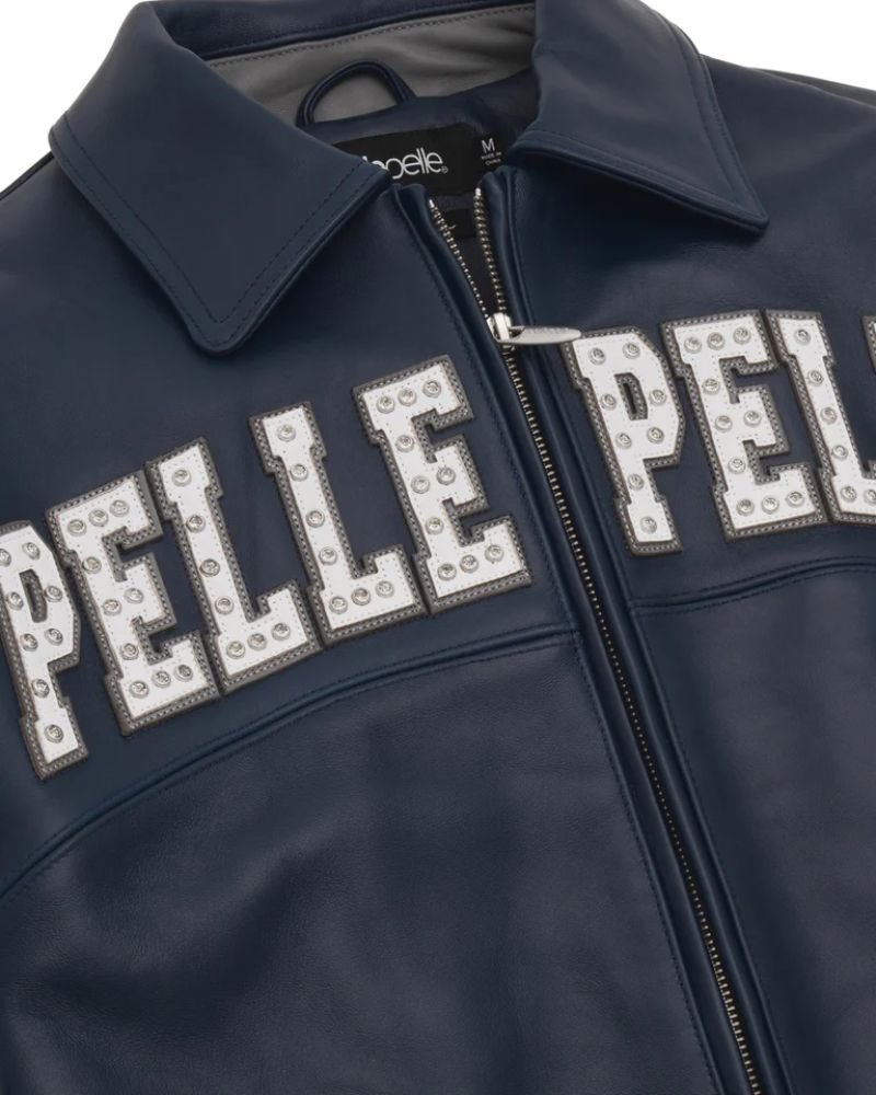 Pelle Pelle plush Leather Men Jacket