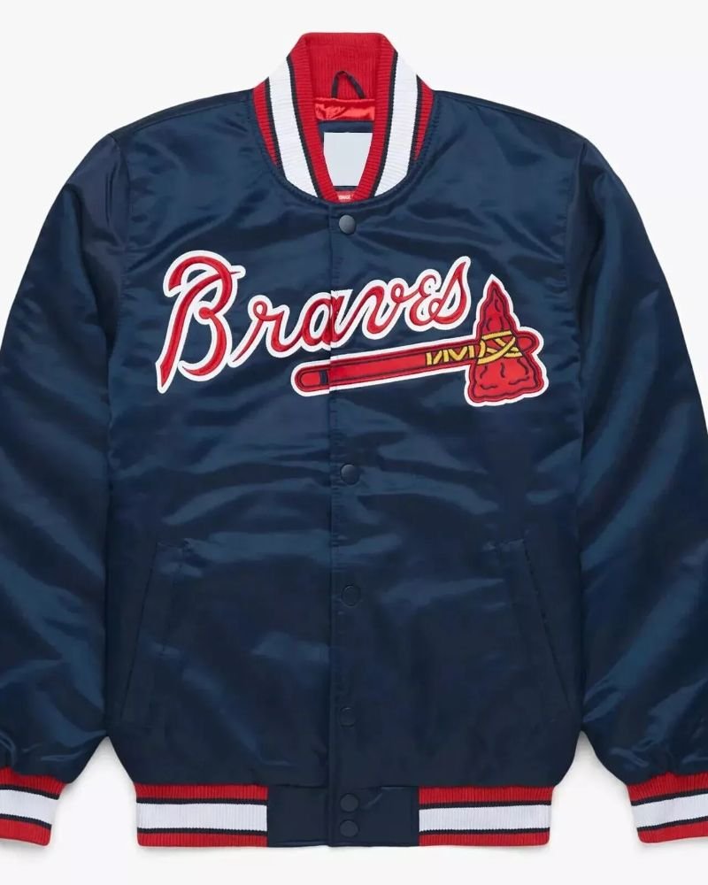 Atlanta Braves Varsity Baseball Jacket