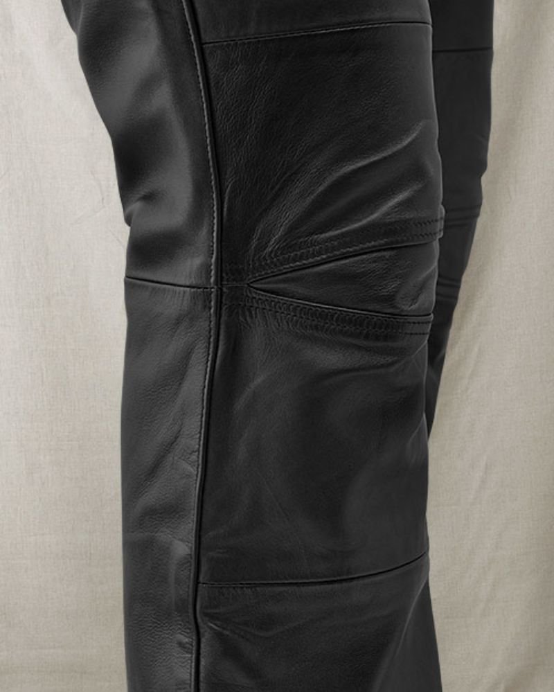 Men’s Leather Pants Inspired by Brad Pitt – Rebel with Style