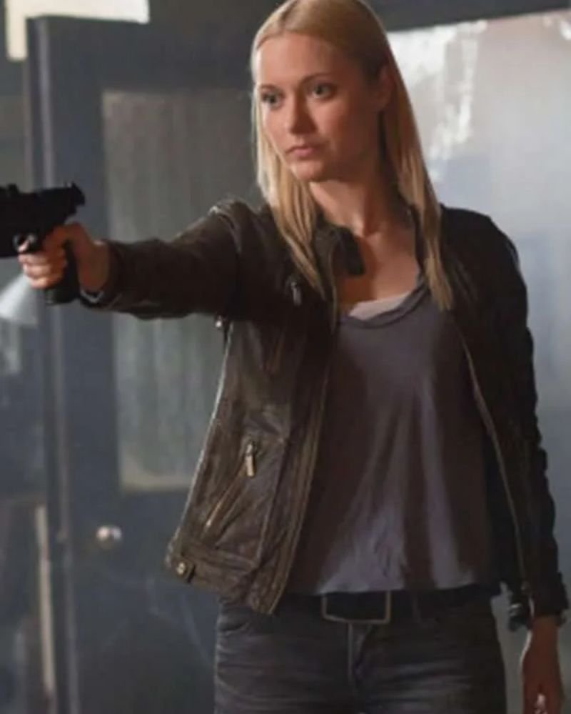 Georgina Haig Fringe Jacket – Elegant Leather with a Bold Edge