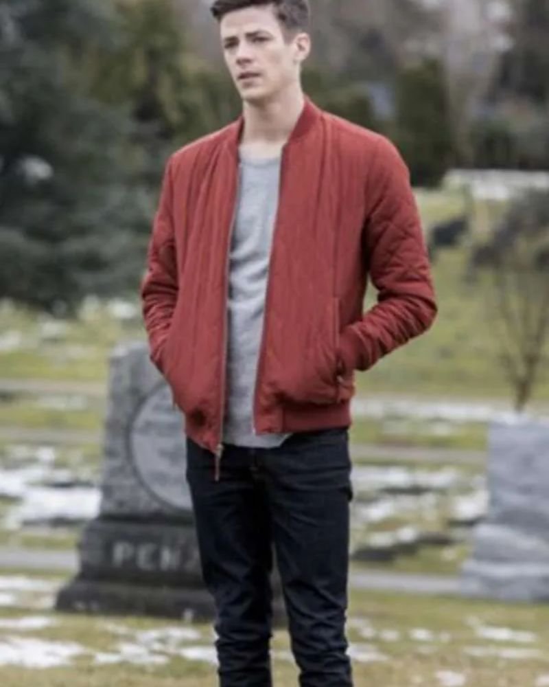 Barry Allen Red Bomber Jacket – Inspired by The Flash TV Series