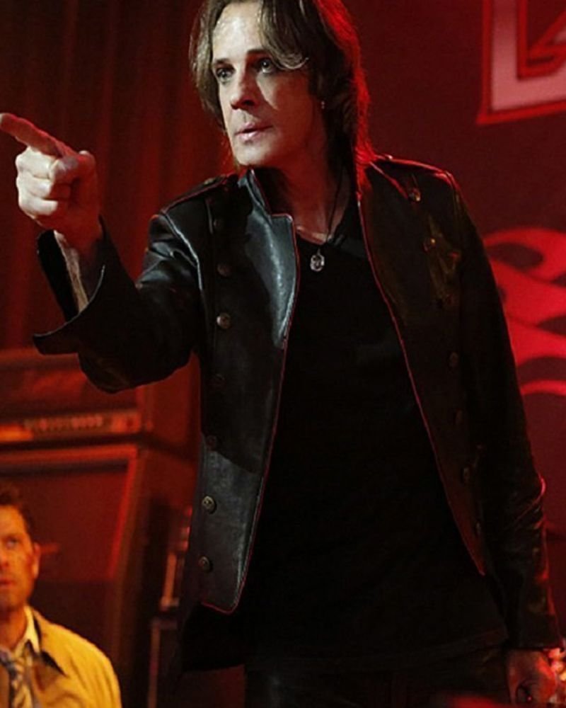 Channel Rick Springfield’s Look with the Supernatural Black Leather Jacket