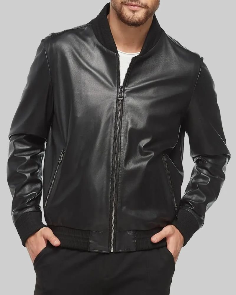 Premium Leather Jacket Inspired by Chris Hemsworth in Crime 101