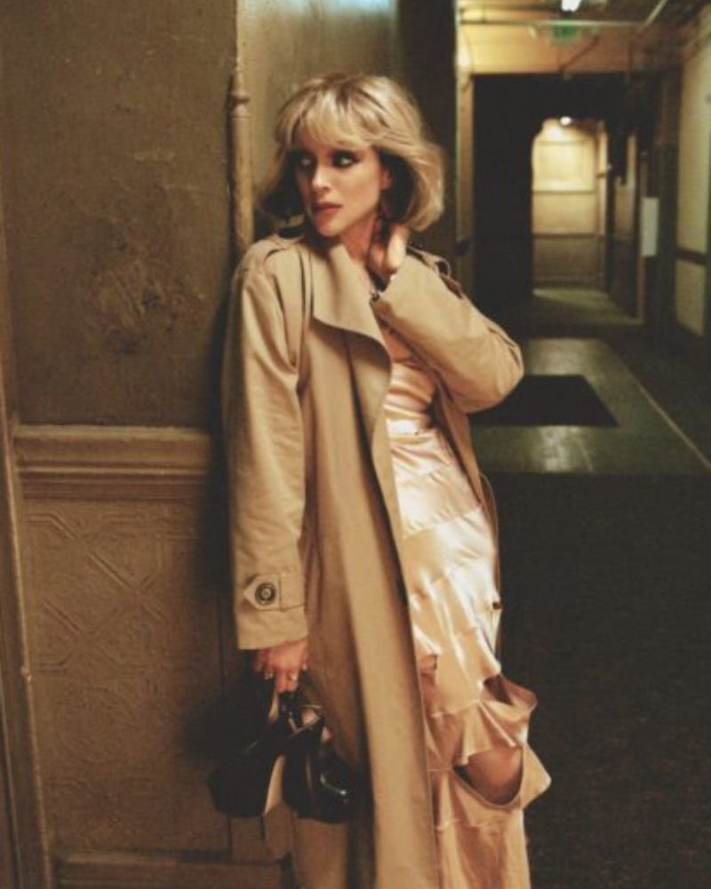 The Nowhere Inn St. Vincent Fashionable Trench Coat 2021