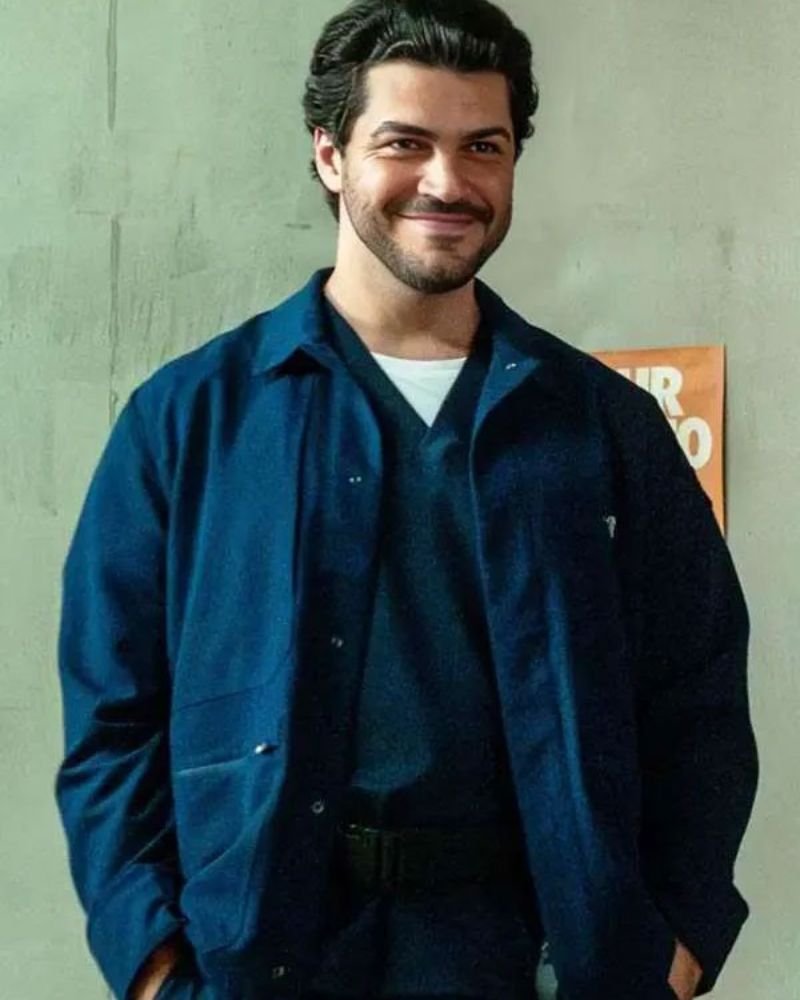 Jason Diaz Blue Cotton Jacket – The Institute 2025 Tony Signature