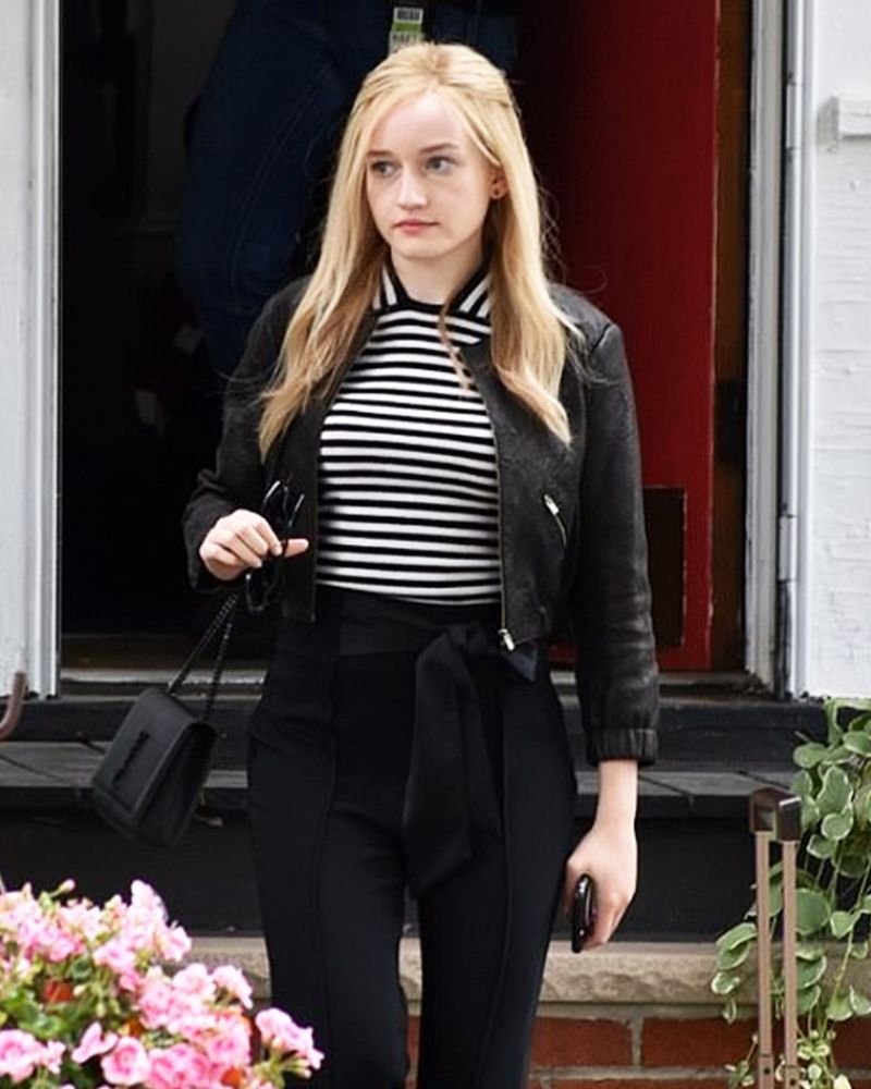 Anna Delvey Black Leather Jacket – Julia Garner Signature from Inventing Anna