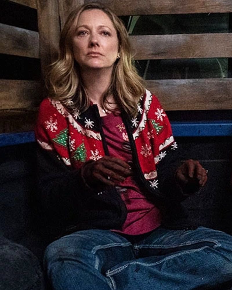 Women’s Christmas Tree Cardigan  Stephanie McIntyre Halloween Kills Movie Sweater