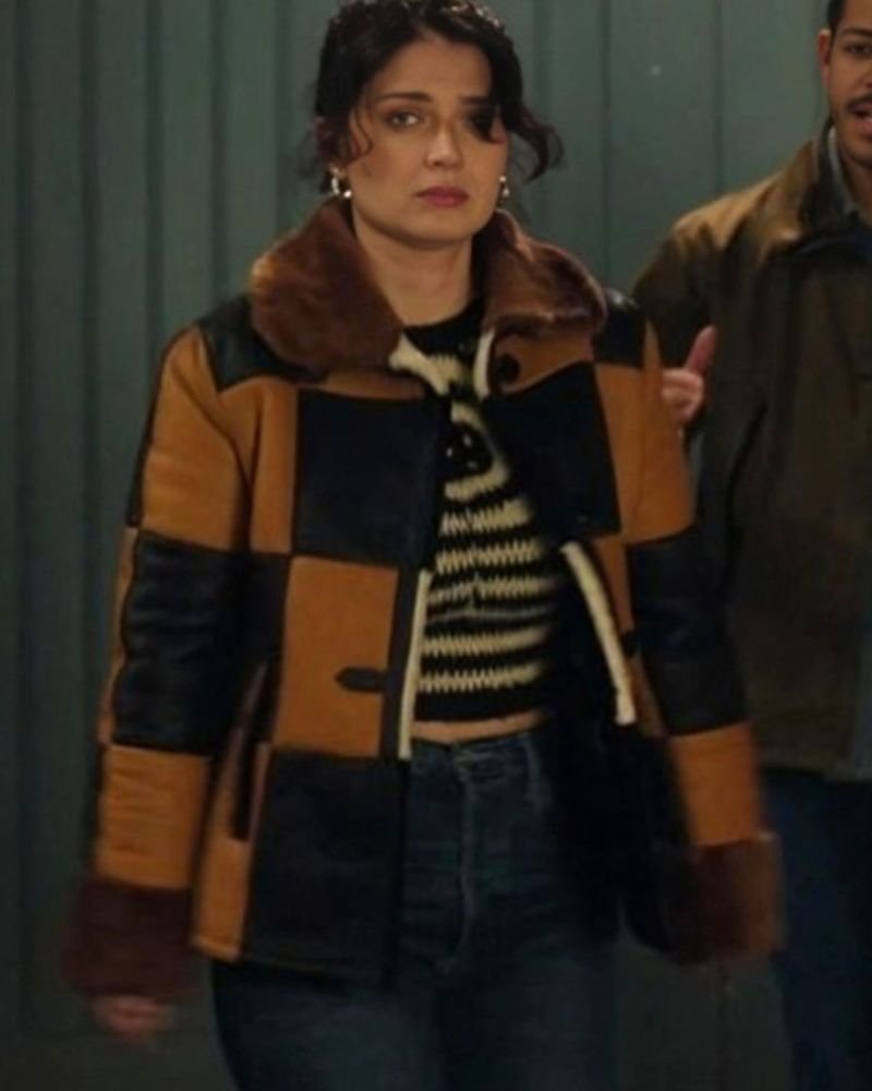 Get Becka Garvey Bad Sisters Brown Leather Jacket – Celebrity Inspired Fashion