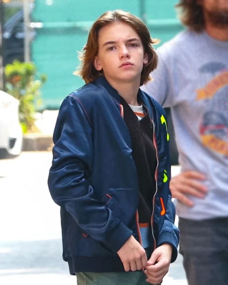 Black Rabbit 2025 Michael Cash Blue Bomber Jacket – Trendy Outerwear