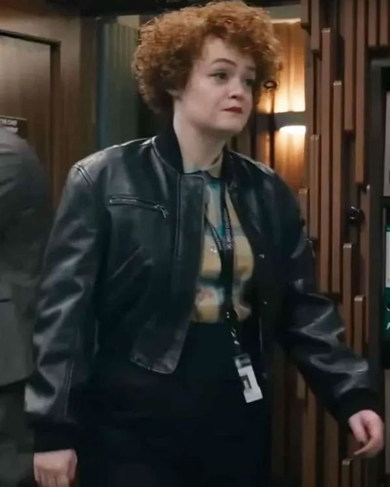 Rose Leather Jacket from Dept. Q 2025 – Elegant Women’s Outerwear