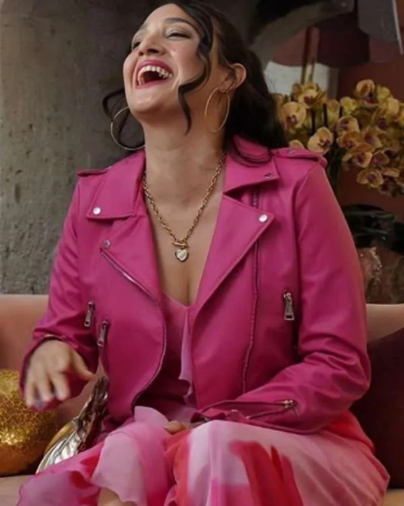 Platonic TV Series 2025 Gupse Özay Leather Jacket – Iconic Style for Women