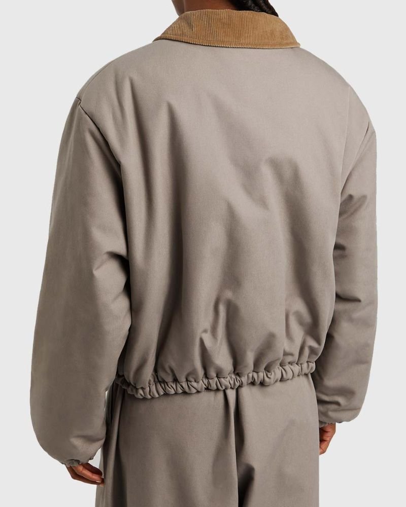 Shop Hailey Bieber Cropped Bomber Jacket  Stylish Women’s Outfit