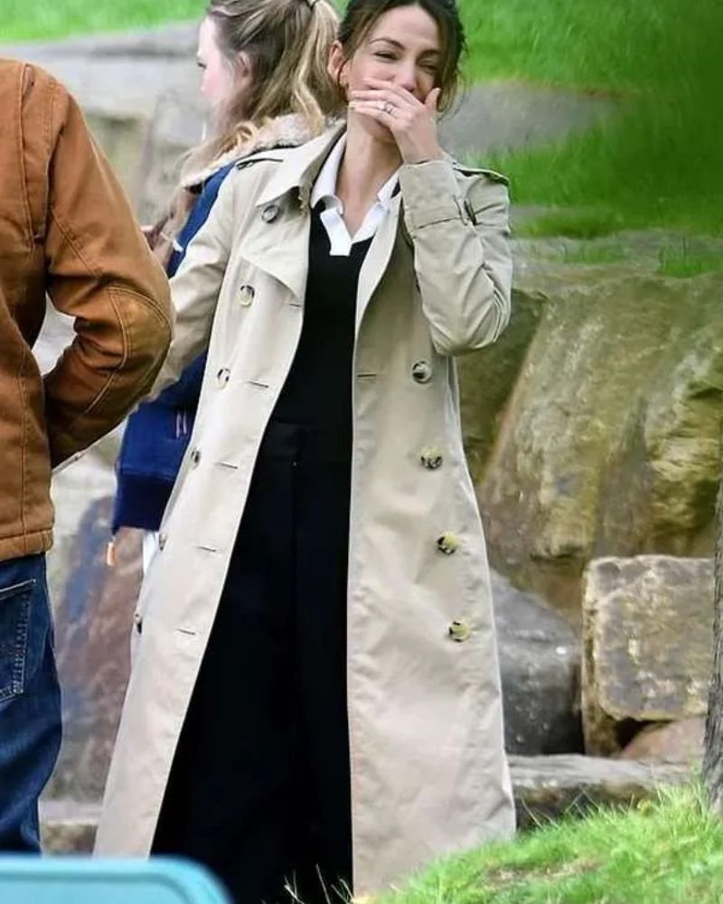 Fool Me Once TV Show Maya Stern Coat  Timeless Cotton Fashion