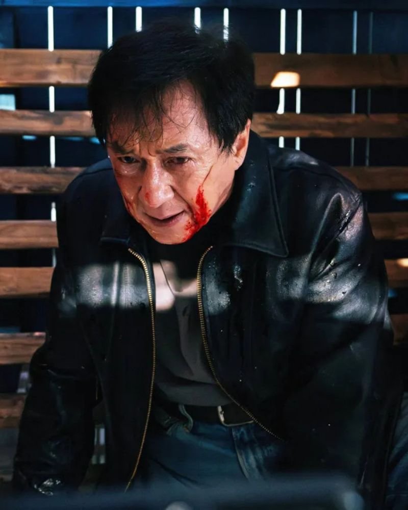 Shop Jackie Chan Inspired Black Leather Jacket  The Shadow’s Edge