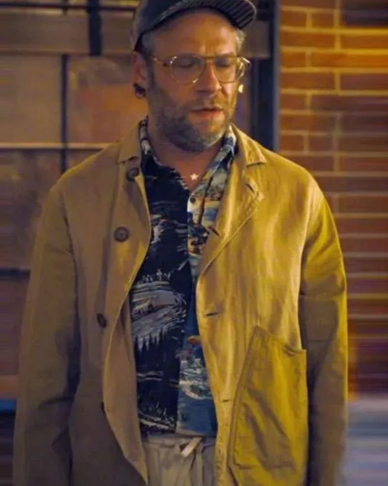 Seth Rogen-Inspired Platonic Cotton Outerwear for Effortless Style