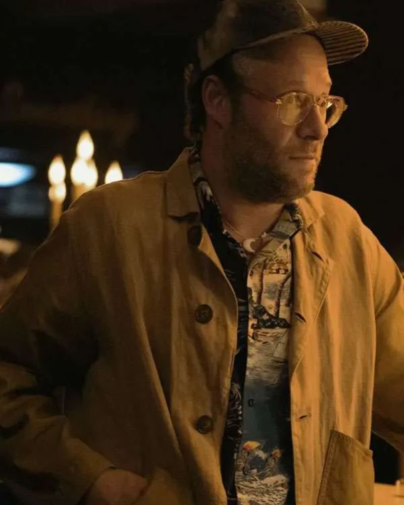 Seth Rogen Platonic Cotton Jacket  A Blend of Comfort and Charisma