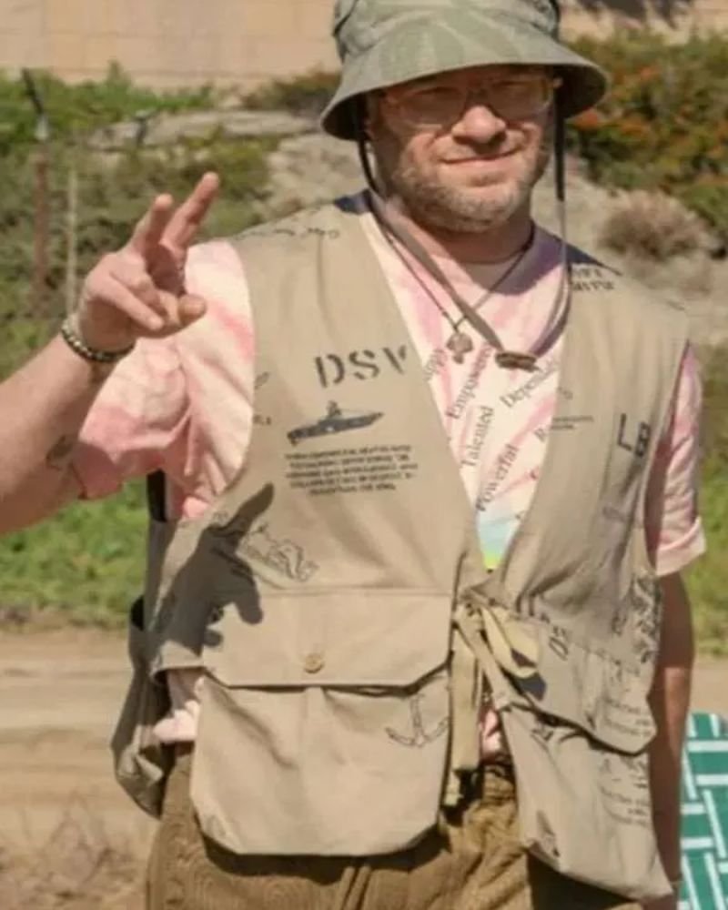 Get the Seth Rogen Look with Platonic Cotton Vest  Trendy & Light