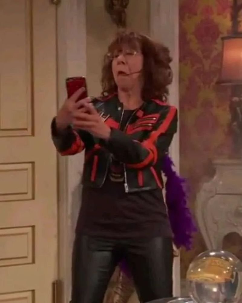Ravens Home Inspired Mindy Sterling Jacket  Elegant Leather Outerwear