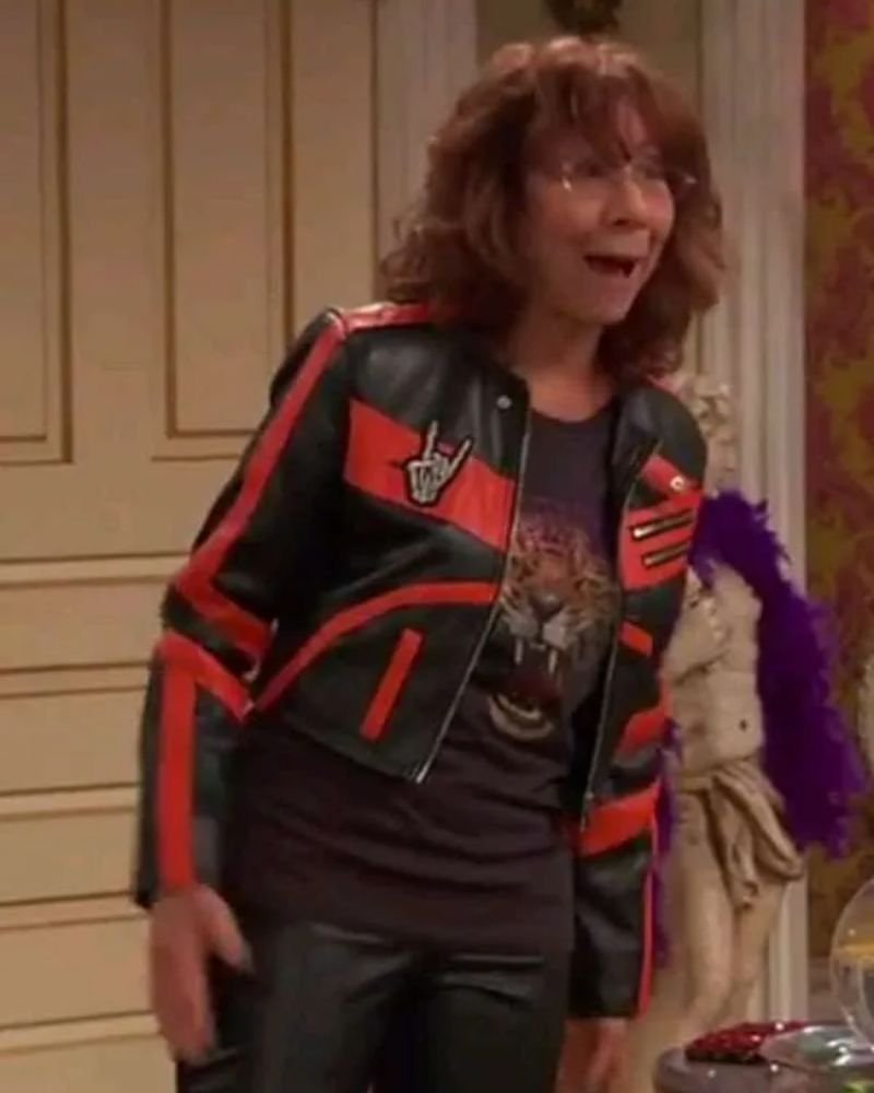 Mindy Sterling Black Leather Jacket from Ravens Home  Trendy Women’s Wear