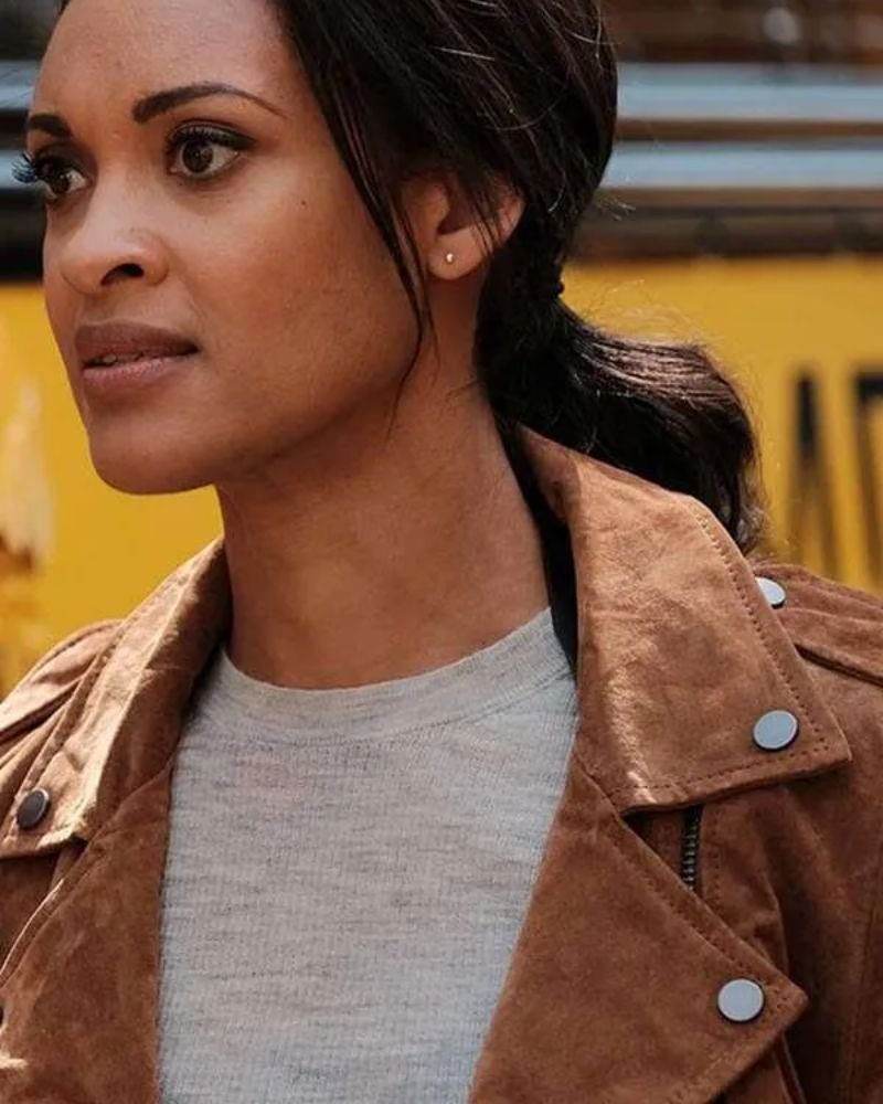 Nadine Memphis Brown Leather Jacket from Shooter  Stylish Women’s Look