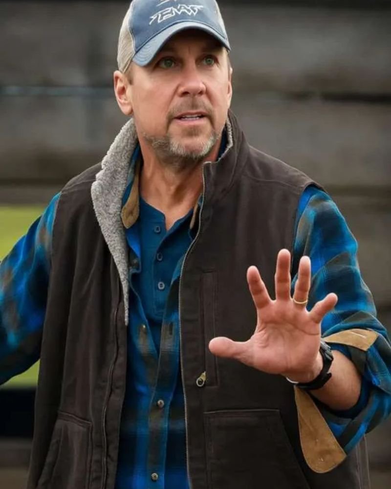 My Life with the Walter Boys Marc Blucas Suede Vest  Casual Men’s Style