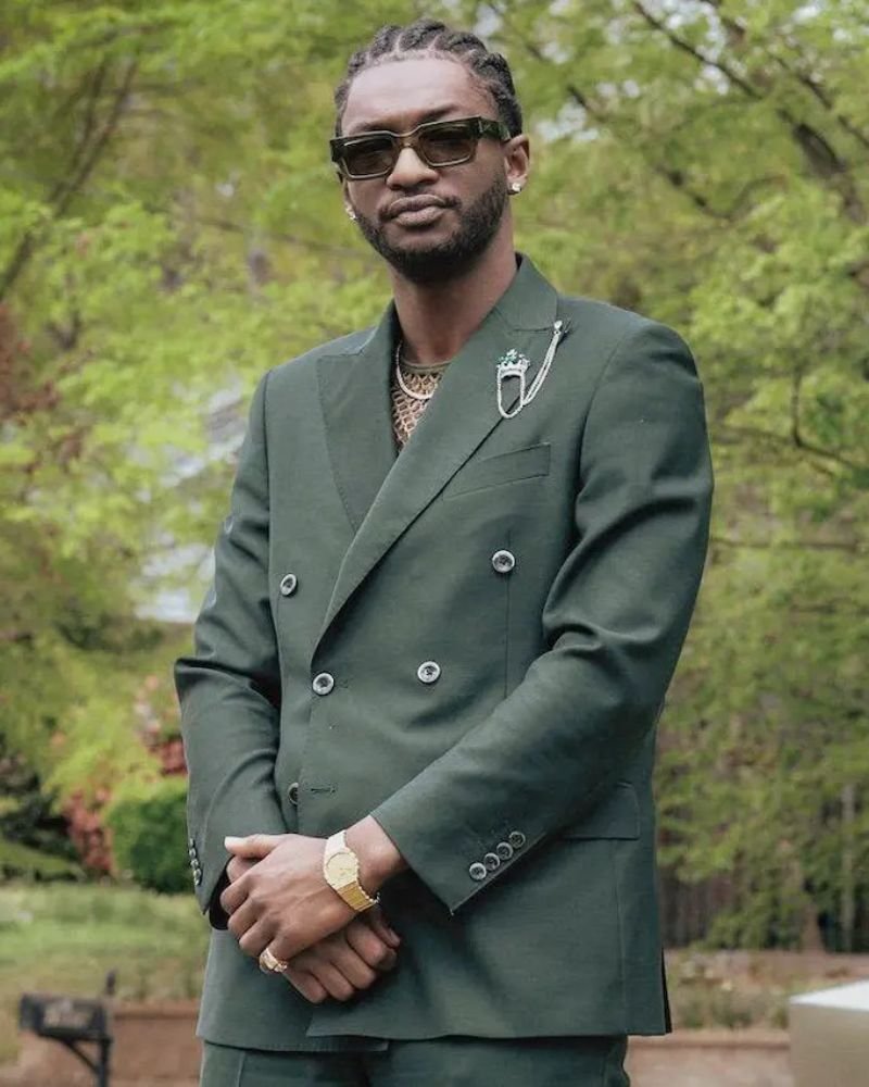 Step Up Your Style with Tyson Mitchell Tulsa King Green Blazer  Limited Edition